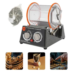 110V 60W Tabletop Polishing Machine For Jewelry Plastic Polishing US 18*23*24cm - Picture 1 of 19