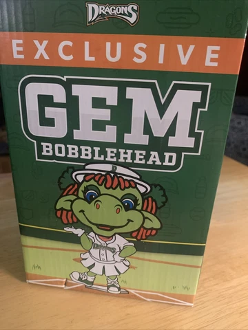 Dayton Dragons Gem Bobblehead Exclusive Season tickets holders 2001 Cover