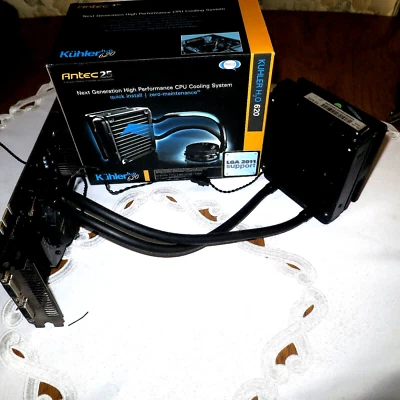 Kühler H2O 620 Antec 25 CPU Coolerw/ Nivida GTX 480/ Graphics Card - Image 1 of 4
