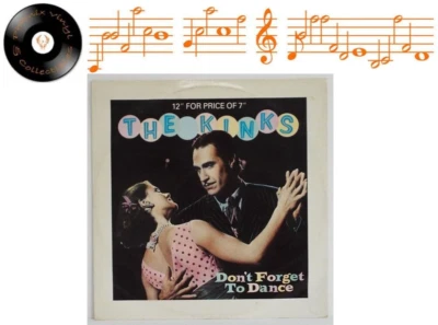 The Kinks Don't Forget To Dance 12" Single A1 B1 Pressing - EX - Image 1 of 4