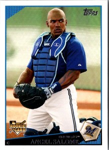 2009 Topps Angel Salome #137 Milwaukee Brewers