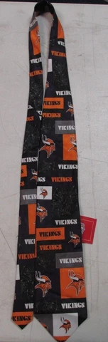 NFLP Minnesota Vikings MENS RALPH MARLIN NECK TIE Cover