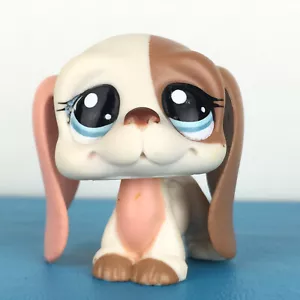 Authentic Littlest Pet Shop #2096 Basset Hound Dog / Original Hasbro LPS - Picture 1 of 4