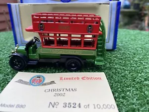 Oxford 1909 AEC Double Decker Open Top Bus 2002 Collectors Limited Edition 1:76 - Picture 1 of 10