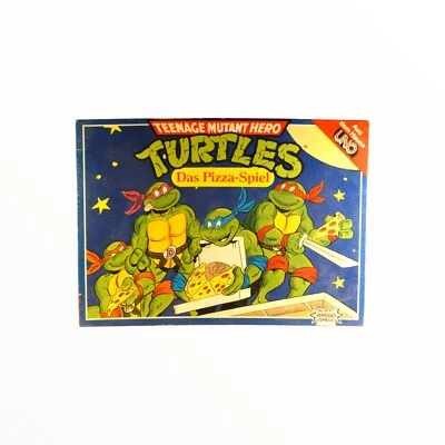 Teenage Mutant Turtles Das Pizza Spiel Amigo Spiel 1990 Brettspiel Unterhaltung - Bild 1 von 4
