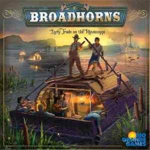 BroadHorns, Early trade on the Mississippi, BGG 6.8 Economic Pick-up & Delivery - Picture 1 of 9