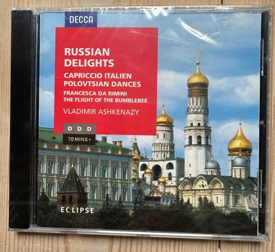 Russian Delights Vladimir Ashkenazy NEW SEALED CD - Image 1 of 2