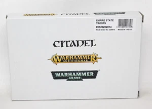 Games Workshop Warhammer The Empire State Troopers Regiment (white box) - Picture 1 of 3