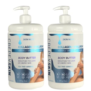 (2-Pk) CREMA SUAVIZANTE DE ARRUGAS CREPÉ HIALURÓNICO COLÁGENO NUTR PARA LA PIEL MANTEQUILLA - Imagen 1 de 1