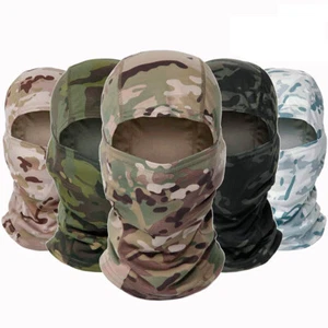 Taktische Tarnung Jagd Sturmhaube Vollgesichtsmaske Bandana Kapuze Hüte Schals - Bild 1 von 11