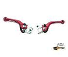 Asv Red Off-Road Shorty Brake And Clutch Lever For Suzuki Drz125l 2000-2020
