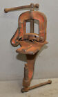 Ridgid Pipe Vise Stand No 38 With E 679 1/8 - 2" Vise Vintage Plumbing Tool