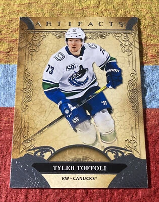 2020-21 Upper Deck Artifacts Tyler Toffoli #48 ~ Vancouver Canucks - Image 1 of 2