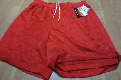 Men Shorts Red XL 2 Ply 100 % Nylon Drawstring Jogging Gym Franklin Brand - Image 1 of 2