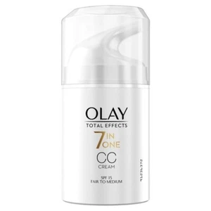 Crema de día Olay Total Effects 7 en 1 CC SPF15 tono justo a medio 50 ml - Imagen 1 de 3