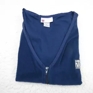K-Swiss Apparel 7.0 System Vest Women’s Size XL Blue/White Full Zip Side Pockets - Picture 1 of 10