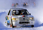 Ari Vatanen, 1985 Swedish Rally, Peugeot 205 Turbo 16, 7 x 5 Photo