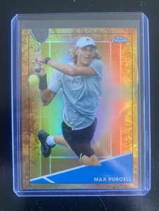 Max Purcell 2021 Topps Chrome Tennis 78 Clay Court