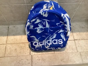 adidas Mini Backpack Print: butterflies Solid Color: black, light gray - Picture 1 of 4
