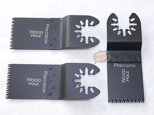 3 St. Japan Sägeblatt 34 mm Holz Precision Zubehör Fein Dewalt Worx Schnellspann - Bild 1 von 4