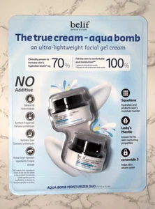 Belief Aqua Bomb ultraleichte Gesichtsgelcreme 1,01oz/30ml 2er-Pack - Bild 1 von 5
