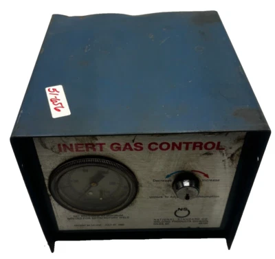 NATIONAL STANDARD INERT GAS CONTROL 17380 PATENT 4,341,237 "FREE SHIPPING"  🎯 - Image 1 of 4