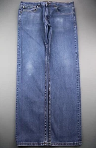 Herren RSQ Jeans New York Slim Straight Stretch 5 Pocket Größe 36x34 (Msr 36x32) - Bild 1 von 9