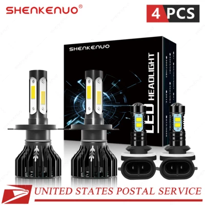 Para For Chevrolet Aveo 2004 2005 2006 2007 2008 Faro LED + Luz antiniebla - Image 1 of 4