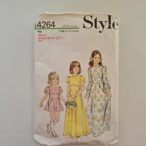 Style Pattern 4264 Bridesmaid / party dress Girls vintage 27" chest - Picture 1 of 2