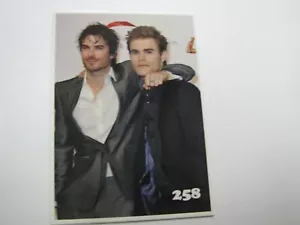 The Vampire Diaries Ian Somerhalder Paul Wesley 258 West Authentic Promo Card P3 - Picture 1 of 2
