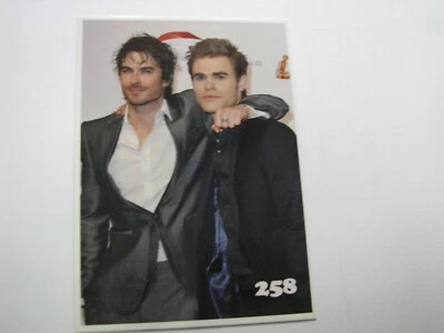 The Vampire Diaries Ian Somerhalder Paul Wesley 258 West Authentic Promo Card P3 - Image 1 of 2