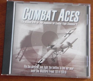 PC CD ROM Video Games Combat Aces Ultimate WW1 expansion for Combat Flight Simul - Picture 1 of 7