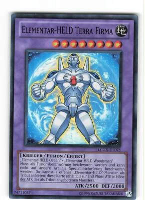 Yugioh ELEMENTAR-HELD TERRA FIRMA , lcgx-de075 Super Rare deutsch Near Mint  - Bild 1 von 2