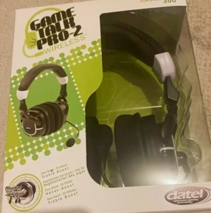 Cascos inalámbricos Xbox 360 Game Talk Pro 2, Con Micrófono, Totalmente Nuevos - Imagen 1 de 10