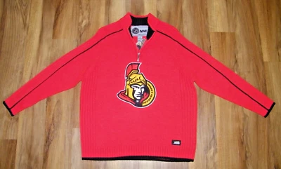 BRAND NEW WITH TAGS OTTAWA SENATORS NHL HOCKEY SWEATER MEN'S EXTRA LARGE,(50) - Image 1 of 4