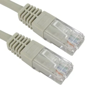 1 m CAT 5E UTP PVC GESPRITZTES KABEL - GRAU - Bild 1 von 1