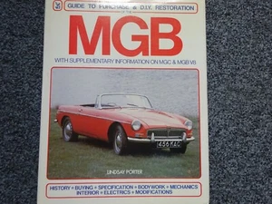 MGB,MGC MGB V8 Guide to purchase and restore 275 pages - Picture 1 of 2