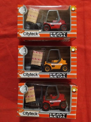 CARRELLO SOLLEVATORE TRE PEZZI HEAVY METAL GLOBO SCALA 1/24 - THE BEST OFFER..! - Immagine 1 di 4