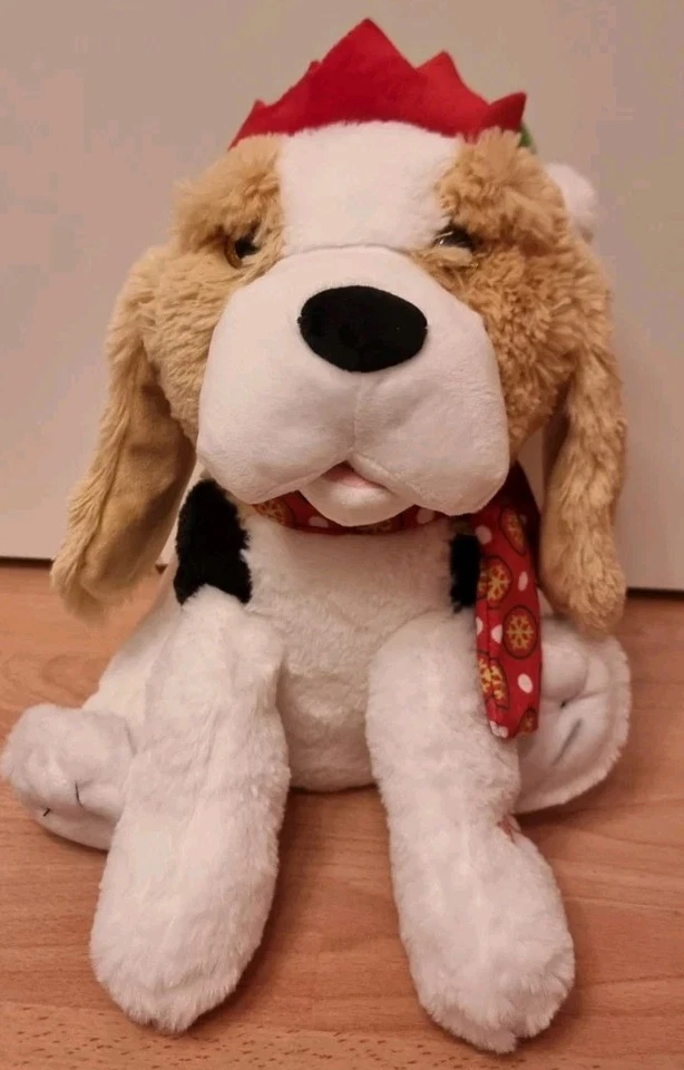 Singing And Dancing Puppy/dog Animated Plush Toy Christmas Musical  - Image 1 of 4