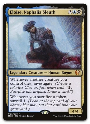 Eloise, Nephalia Sleuth #3 (NM) Midnight Hunt MIC Magic MTG - Image 1 of 2