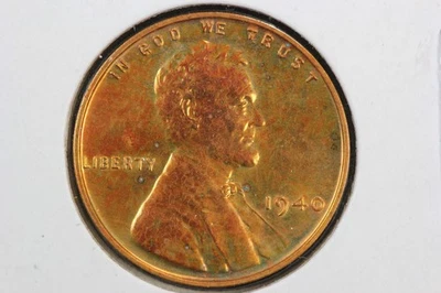 1940 Gem Proof Wheat Cent 5V9J - Image 1 of 4