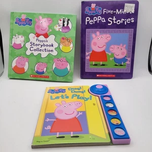 PEPPA PIG Storybook Collection Lot of Musical Ding! Ding! Board Book 16 Stories - Picture 1 of 7