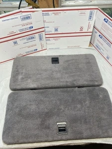 92-96 Dodge DAKOTA X-Cab trasero JACK almacenamiento neumático de repuesto cubiertas tela gris - Imagen 1 de 8