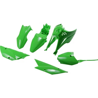 Kit de carrocería de plástico UFO - verde - KLX110 KA37003-026 Foto 1 de 3