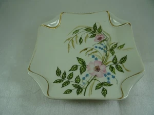 Vintage Haviland & Co. C. G. 1883 Napkin Folded Corner Plate 6.75" Pink Flower - Picture 1 of 15