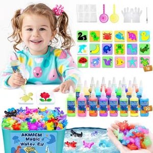 Kit de Juguete Magic Water Elf, Kit de Gel de Agua de 20 Colores para Niños, Juego de Elfos de Agua de 60ml... - Imagen 1 de 7