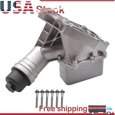 Conjunto de enfriador de aceite de motor de aluminio para BMW 440i G30 540i 640i 740i M240i X3 Foto 1 de 4