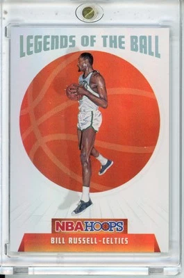 2019-20 Hoops #2 Bill Russell Legends of the Ball - Image 1 of 2