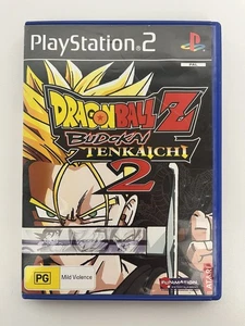 Dragon Ball Z Budokai Tenkaichi 2 - PS2 - NEAR MINT DISC + Manual + Free Post - Picture 1 of 3