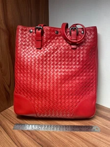 ¡¡Almacenamiento agotado!! Bolso de mano Bottega Veneta Borsa hangbag - rojo, rojo - Imagen 1 de 6